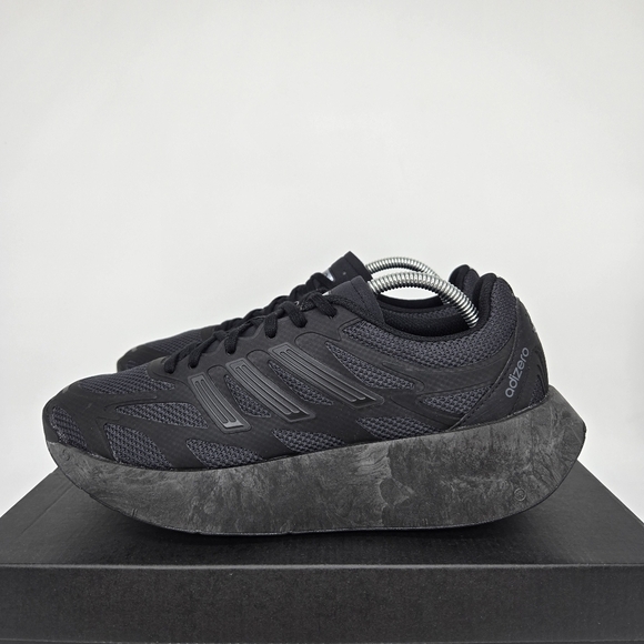 adidas gazelle silver green womens Adidas Men's Adizero EVO SL Carbon / Core Black / Lucid Orange Running Shoes